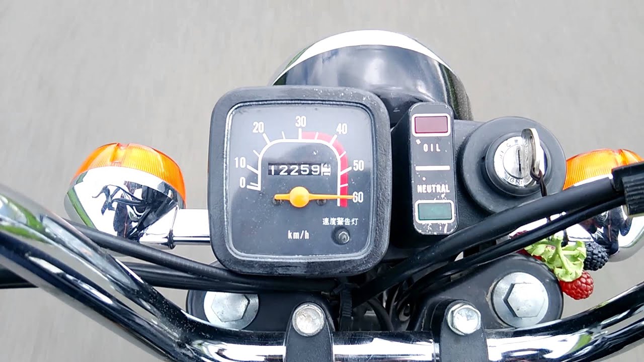 スズキ　K-50   加速！