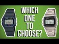 Casio F91w vs Casio A158 | Which one to choose?