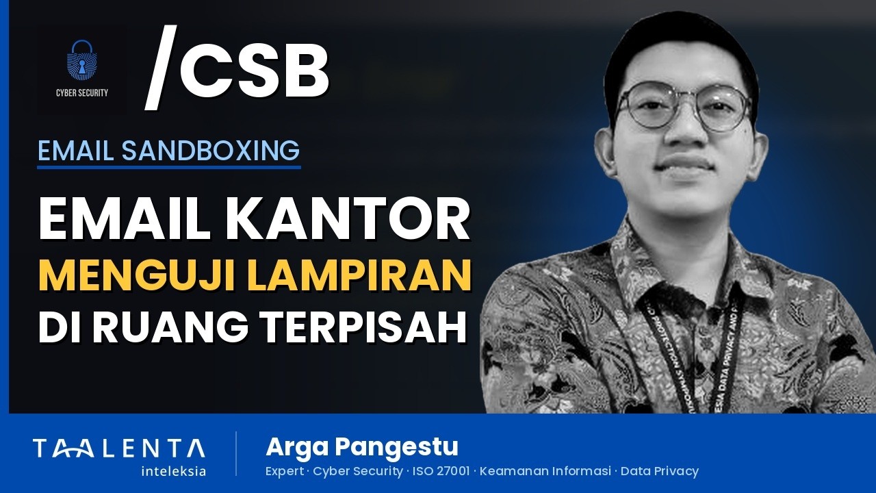 Pengguna Email Pribadi Menyaring Sendiri, Email Kantor Mengujinya Dulu di Ruang Terisolasi