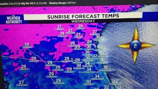 Cloudy and breezy today, cold temperatures to come