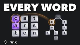 Word Search II - LeetCode 212: Trie + DFS, Cut Branches As You Go (Python & Java)