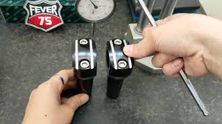 4" Tall Riser 1" Handlebar Clamp Riser For Harley Many Models
