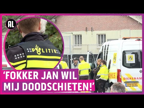 Horrorfokker Jan wr agressief en opgepakt; alle honden weg!