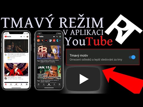 Jak zapnout TMAVÝ REŽIM na YouTube (mobile)