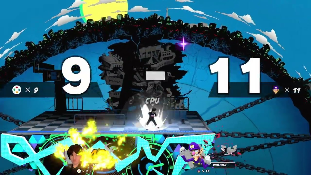 Super Smash Bros Ultimate - Sakurai Vs Waluigi