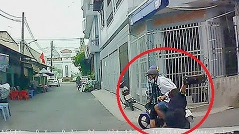 Bị cướp giật dây chuyền giữa phố, người phụ nữ ngã nhào xuống đường