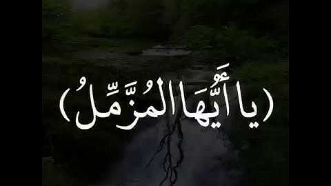 تلاوة خاشعة || يا أيها المزمل || حالات واتس قرأن || Quran Status 💙