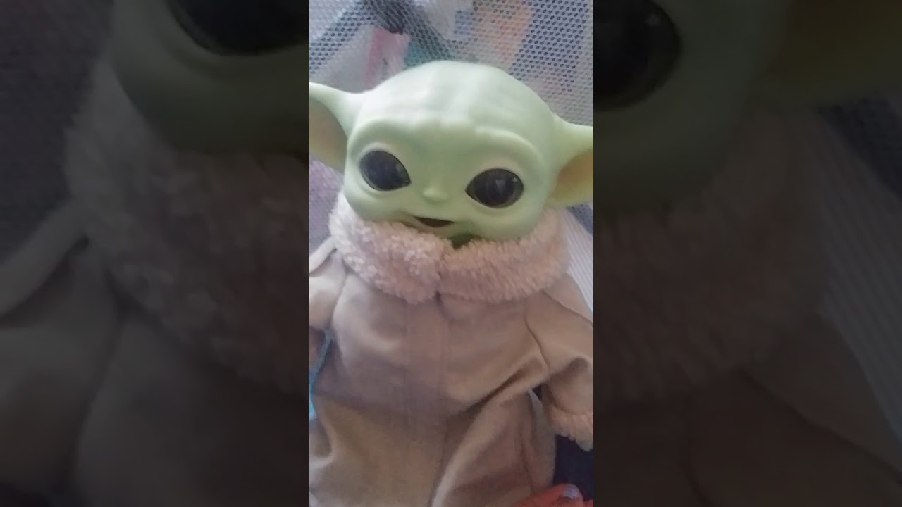 Super Cute Baby Yoda Toy - Grogu - Mandalorian 