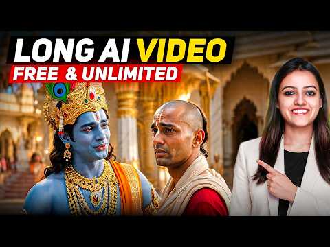 Make FREE AI Video🔥 15 min Long + Ultra Relastic ✨ AI Video Kaise Banaye 🎬 AI Video Generator