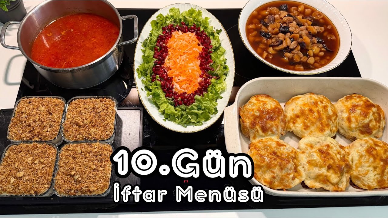 İFTARA NE PİŞİRSEM DERDİNE SON!1 Saate Hazır 30 Günlük Ramazan İftar Menüsü|10. GÜN Çiçekintarifleri