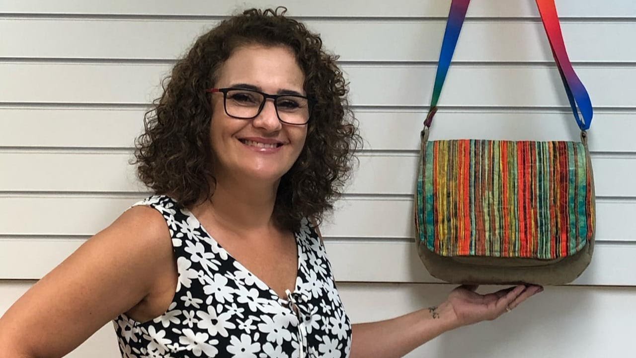 Bolsa Carteiro - Aula com Rosângela Leitte