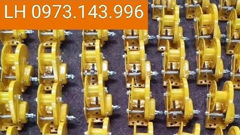 tời tự hãm. tời quay tay. tời nâng khung rạp. tời rạp  sự kiện 0973.143.996#tời_tự_hãm #tời_quay_tay