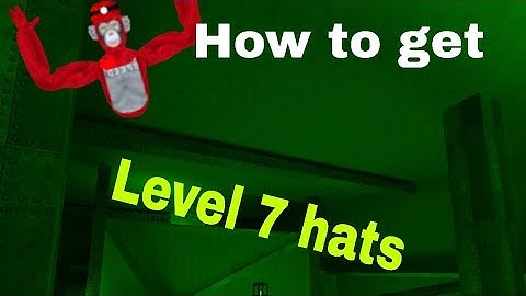 How to get both of the level 7 hats in big scary 