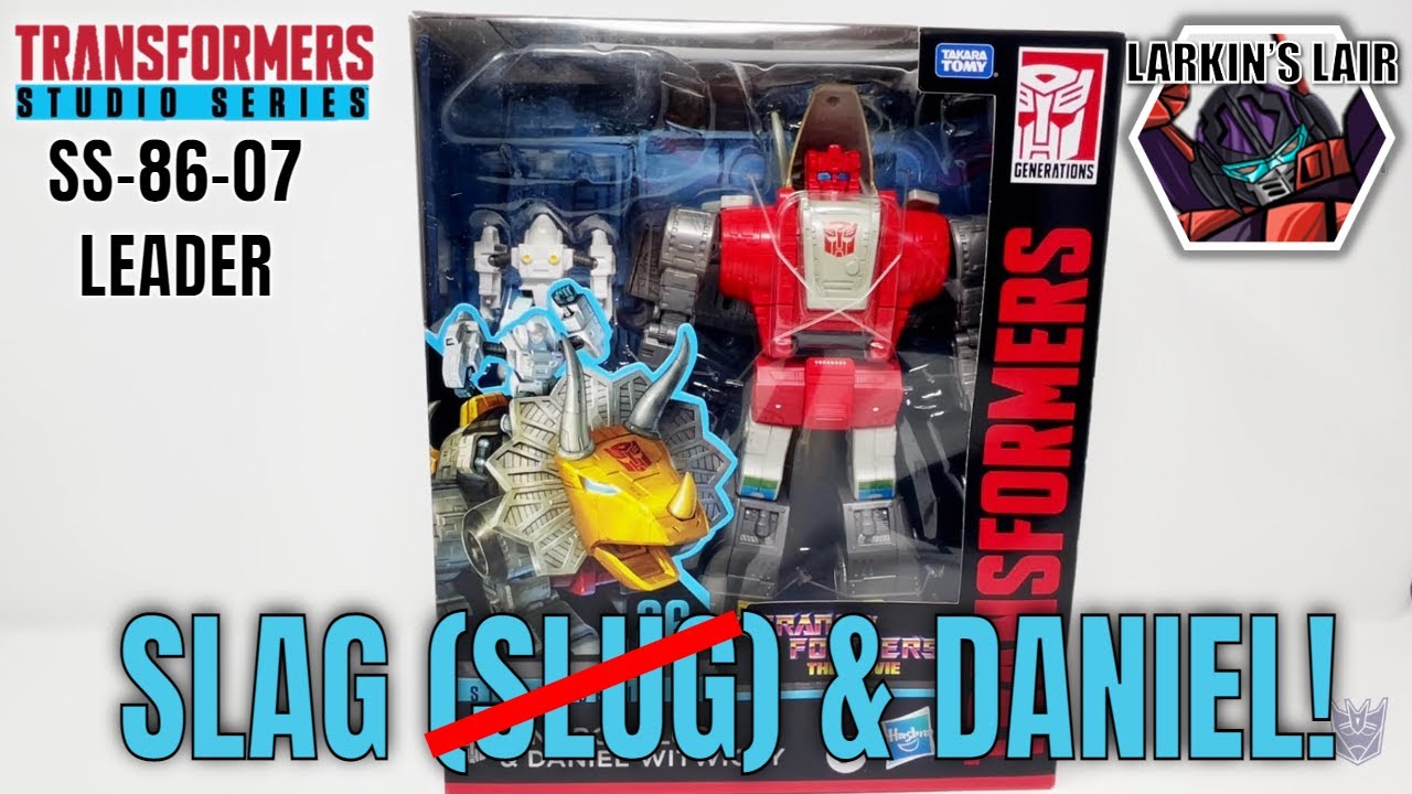 Transformers Studio Series '86-07 Dinobot Slag (Slug) and Daniel (Retail Release), Larkin's Lair