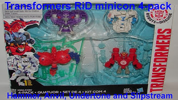 Transformers RiD Minicons Review