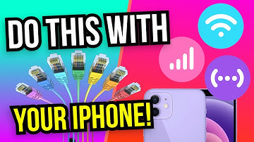 How to Combine Ethernet and iPhone Connections on your PC