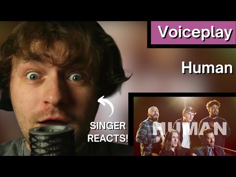 Voiceplay - Human - Singer's FIRST TIME Reaction & Thoughts!