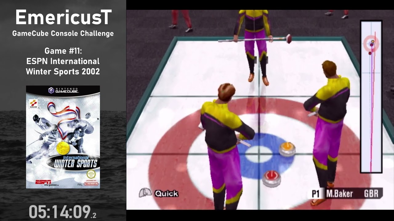 Beating Every GameCube Game - ESPN International Winter Sports (100%) - Part 2/3 (Game 11)