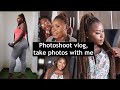 I borrowed posed at my sisters house for photoshoot 😁. | vlog