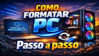 COMO FORMATAR O PC E CRIAR PEN DRIVE BOOTAVEL - Rápido e Fácil🖥️