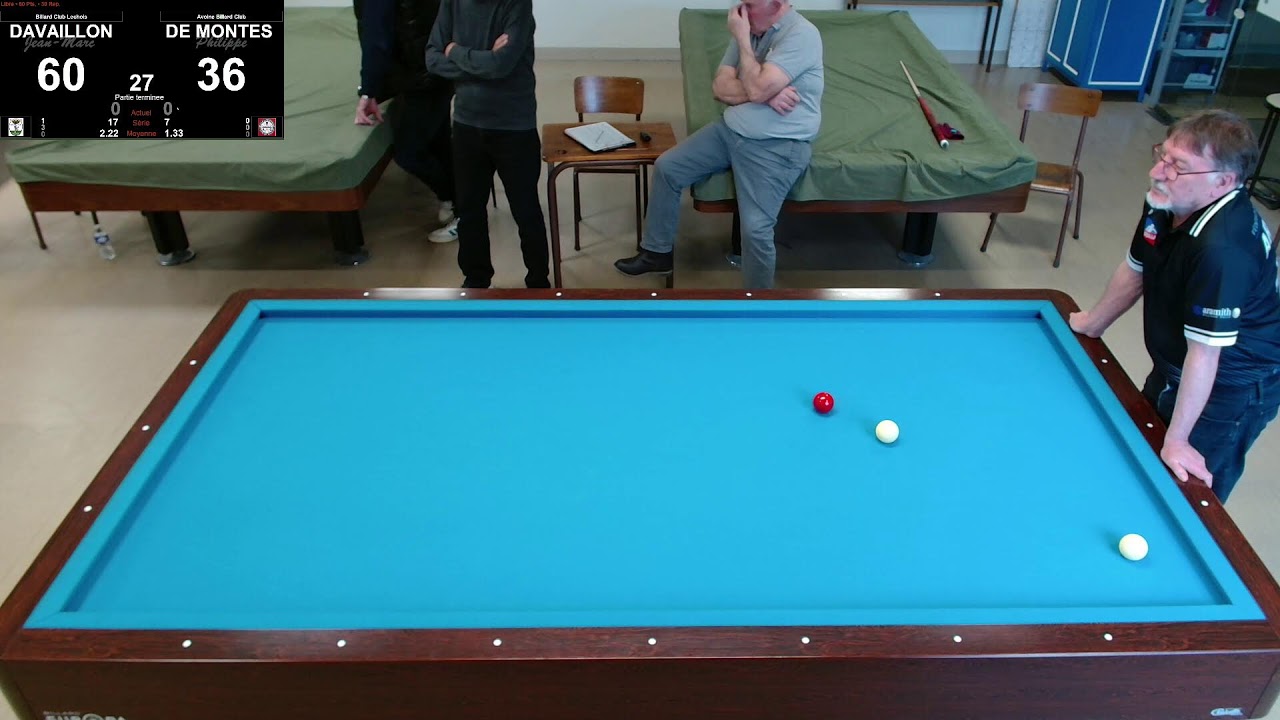 Libre R3 1/4 finale De Montes vs Davaillon