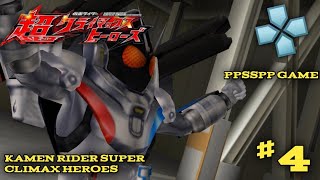 Kamen Rider Super Climax Heroes Wizard - STORY MODE - EPS 4 (permainan ppsspp)