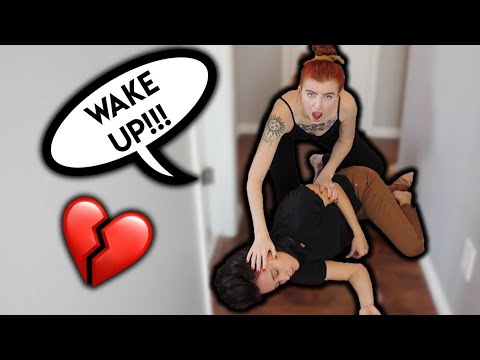 passing-out-prank-on-wife-(terrible-reaction-lol)