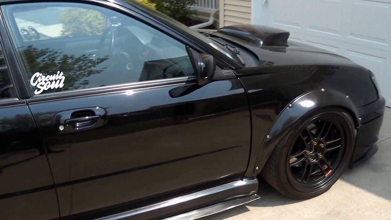 2005 WRX Wagon Fender Flares YouTube