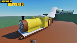 Thomas The Tank Accidents He Took The Wrong Turn And The Whole Train Crashed Down The Hill