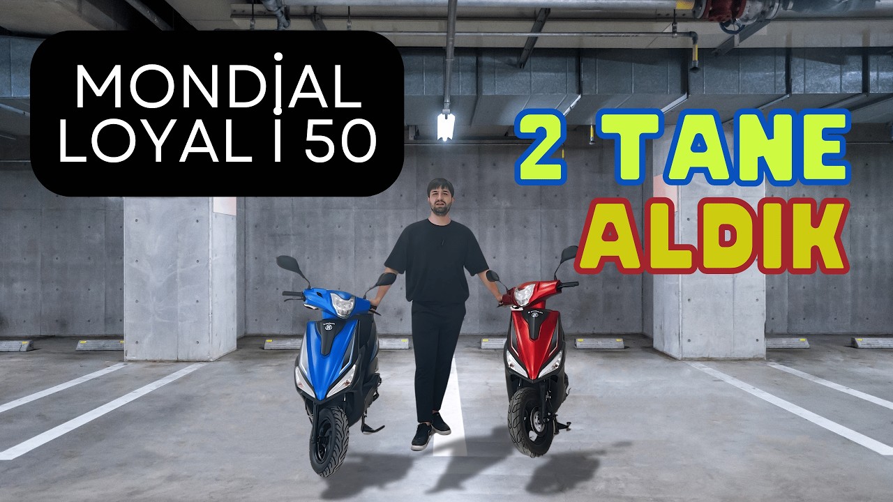 Aynı Motordan 2 Tane Aldık / Mondial Loyal i 50 Scooter