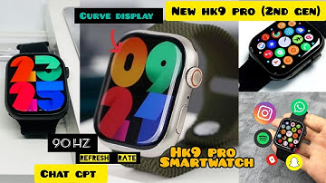 Hk9 Pro Smartwatch 🔥 | With 2.12" Amoled Display 😱 |New Hk9 Pro Amoled (2nd Gen) ✅️ , Aod , ChatGPT