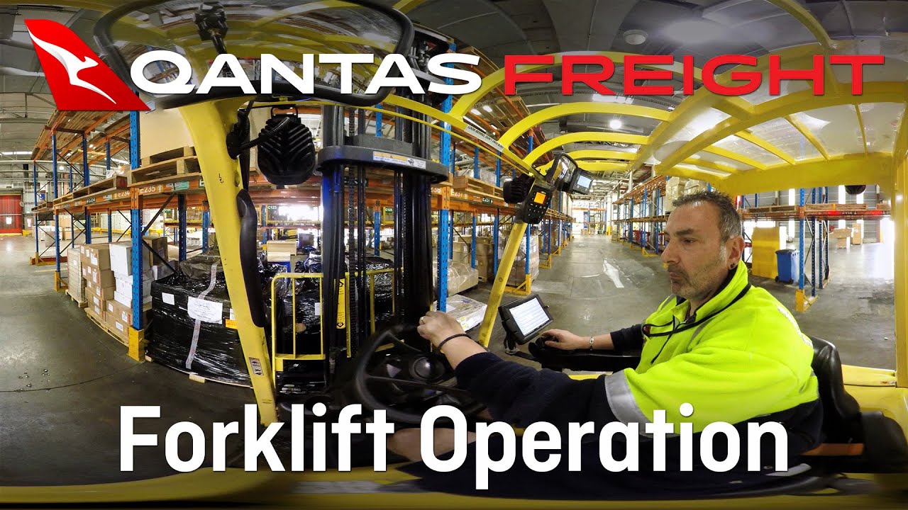 Qantas Freight - Forklift Operation