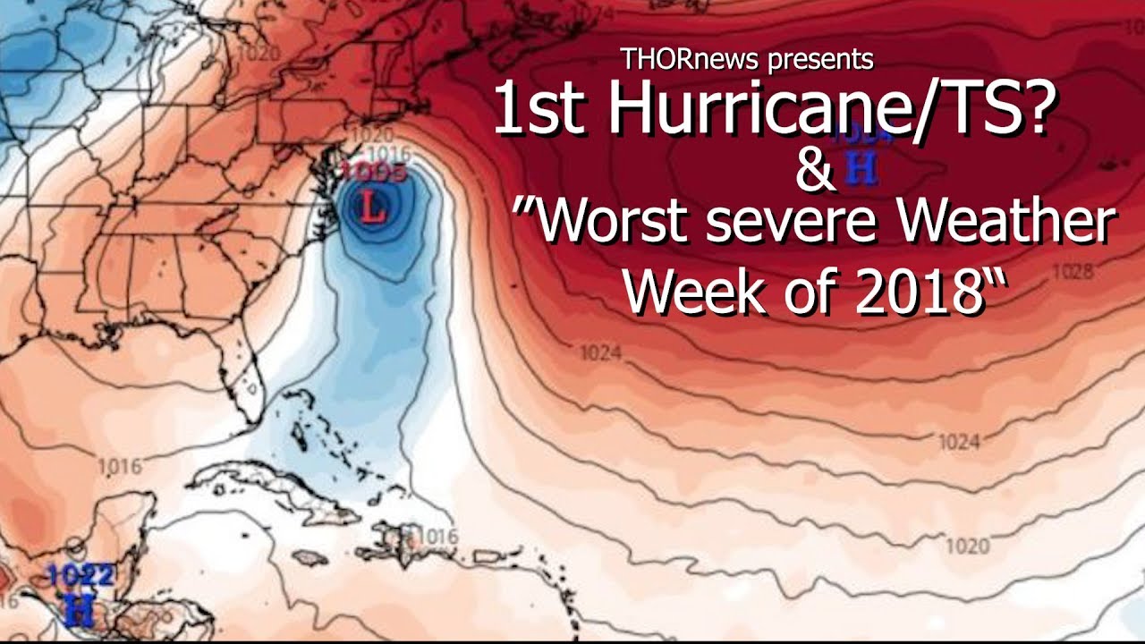 Hurricane Season Begins Next Week. Tropical Storm Alberto Could Be Early Start