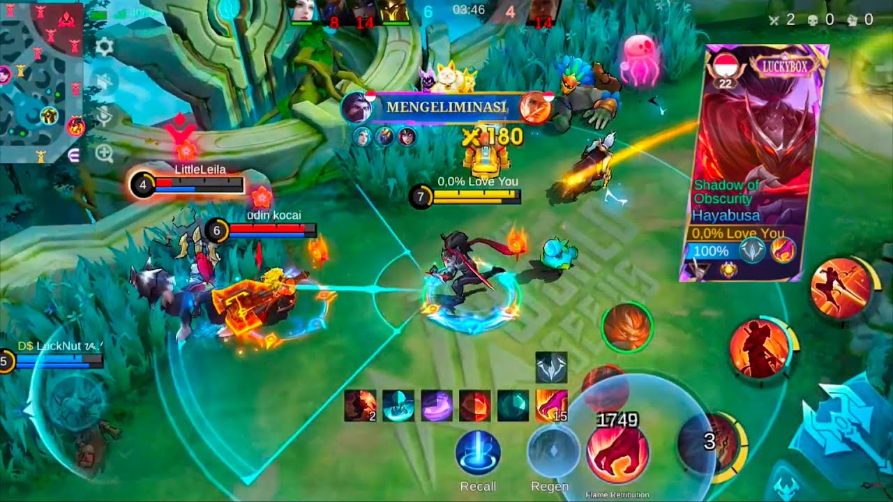 Oy Franco Jangan Remehin Gameplay Hayabusa Top Kecamatan‼️ -Mobile Legends