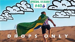 [Drops Only] Músicas Eletrônicas com Influências Brasileiras | #40 | 1K Subs Special Video 💛💚💙