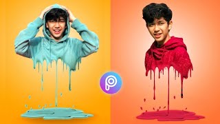 PicsArt Realistic Dripping Effect Tutorial || PicsArt New Editing Style