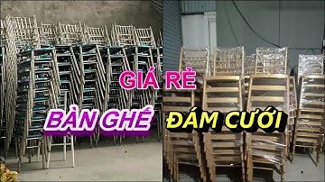 Xưởng sản xuất bàn ghế inox tròn đám cưới,  bàn ghế inox chữ nhật đám cưới, bàn ghế ăn inox tròn BN