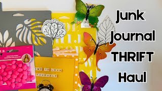 THRIFTING for Junk Journal Supplies! THRIFT with Me! 