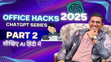 Best ChatGPT Prompts 2025 Part 2 for Office Work | Raj Singh Microsoft Certified Trainer