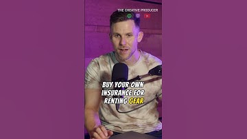 The truth about video equipment insurance! #podcast #filmproduction #insurance #video #shorts