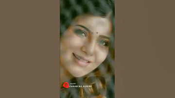 Samantha 💞Cute Whatsapp 💕 Status🎶 Tamil Bgm🎵#Samantha #Shorts@happyspacewithmmm331