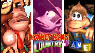 DONKEY KONG COUNTRY SERIES (GBA) - All Game Over Screens