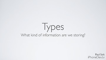 #4 - Types in C and Objective-C: int, float, and pointers