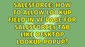 Salesforce: How to allow lookup field in VF page for Salesforce1 tab like desktop lookup popup?
