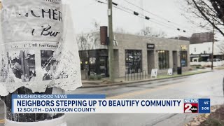 12 South neighbors stepping up to beautify community