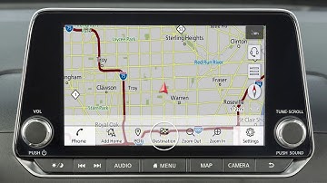 2019 Nissan Altima - Setting a Destination (if so equipped)