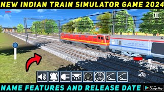 Download New Indian Train Simulator Game 2024 🚂 | High Graphics Train Game | screenshot 3