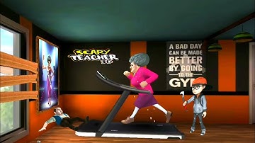 Scary Teacher 3D #49 - Weight for It | Chapter 4 final level Android/iOS GamePlay