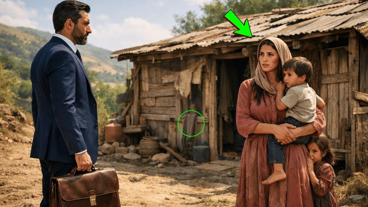 ملياردير يجد امرأة وأطفالاً يعيشون مختبئين في منزله القديم... وما فعله...