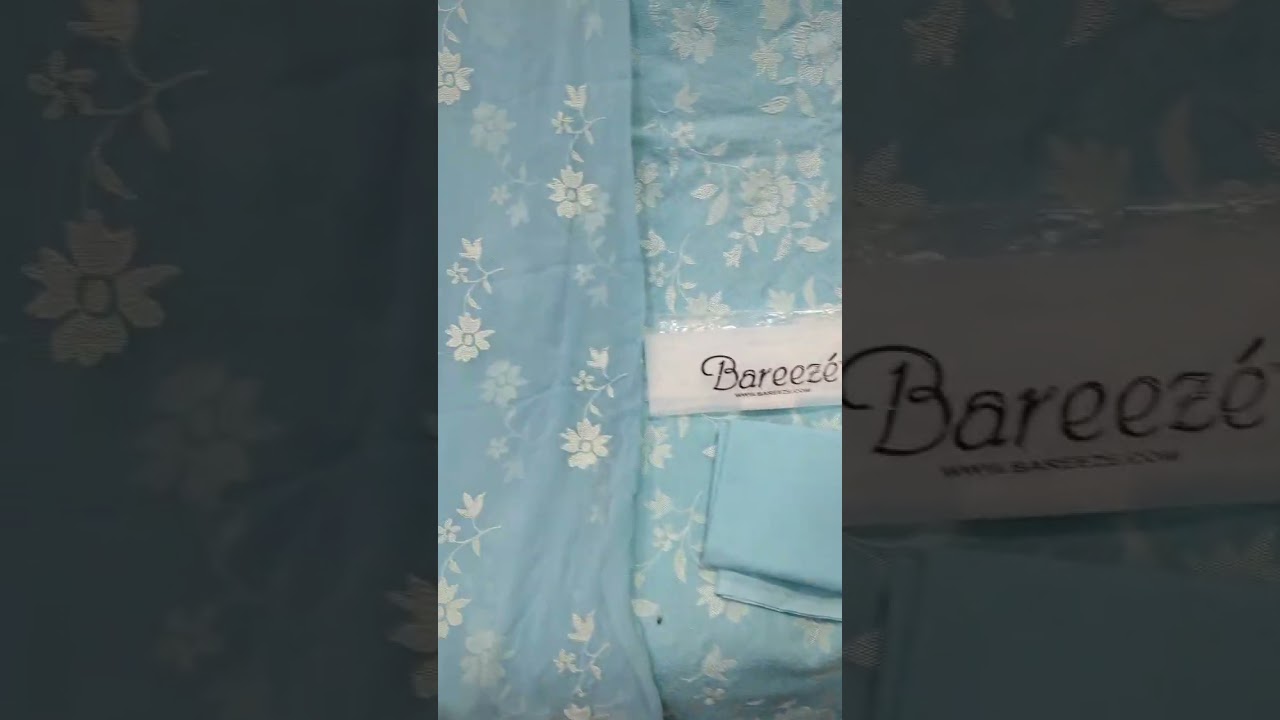 Luxury Lawn Look | Bareeze 3PC Chikankari Edition"4. "Bareeze 3PC Lawn Suit | Class Meets Comfort"